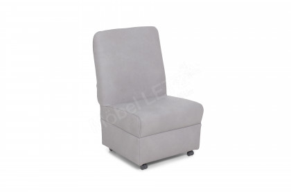 7598 von Himolla - Sessel mit Hockerfunktion asche
