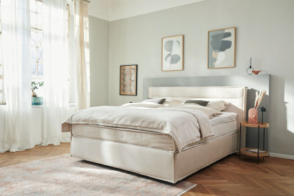 SC100 von Musterring - Boxspringbett creme-beige