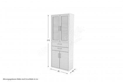 Big Profi Office von Mäusbacher - Aktenschrank in Ice white & Kreidegrau