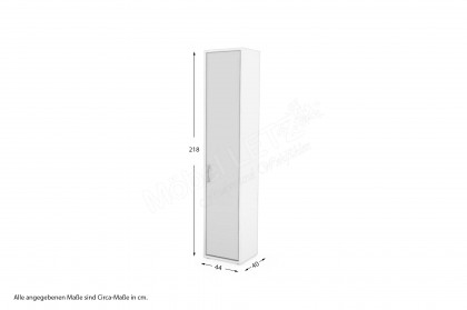 Big Profi Office von Mäusbacher - schmaler Aktenschrank mit einer Tür