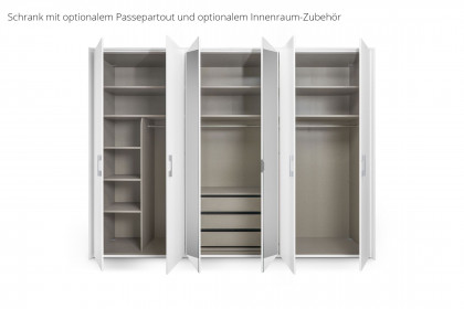 Henderson-sleeping von set one by Musterring - Schrank fango - Glas graphit
