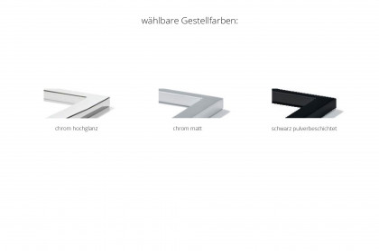 Jimmy von Bacher - Stuhl in Grau/ Schwarz