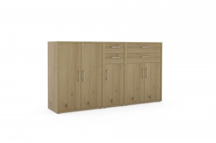 Big Profi Office von Mäusbacher - Highboard in Asteiche Nachbildung