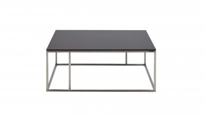 Nela von Musterring - Couchtisch ca. 80 x 80 cm Keramik nero/ Edelstahl