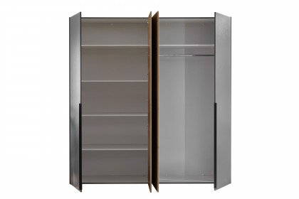 Aska von POL Power - Schlafzimmer-Set graphit - Mauvella Eiche