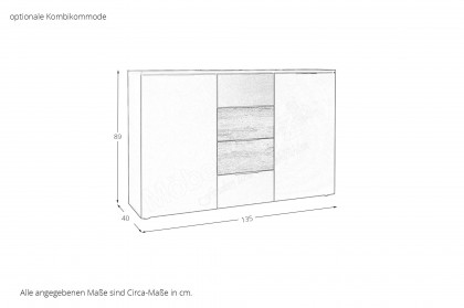 Aska von POL Power - Schlafzimmer-Set graphit - Mauvella Eiche
