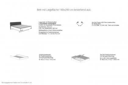Savona 2.0 von Musterring - Schlafzimmer Vorzugsset Bianco-Eiche teilmassiv