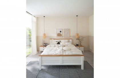 Malmö von SCHÖNER WOHNEN - Landhaus-Schlafzimmer Lack weiß