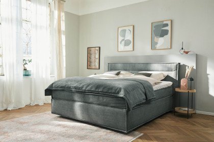 SC100 von Musterring - Boxspringbett grau-anthrazit