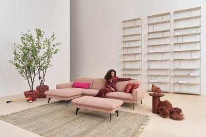 1560 von Himolla - Eckgarnitur links blush