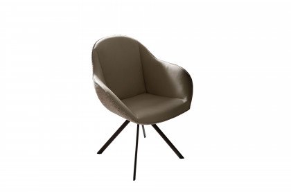 Sorrent von SCHÖNER WOHNEN - Esszimmerstuhl beige/ silver