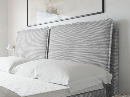 Systembett von Abrilux - Boxspring-Familienbett Relax grau