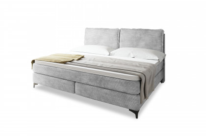 Systembett von Abrilux - Boxspring-Familienbett Relax grau