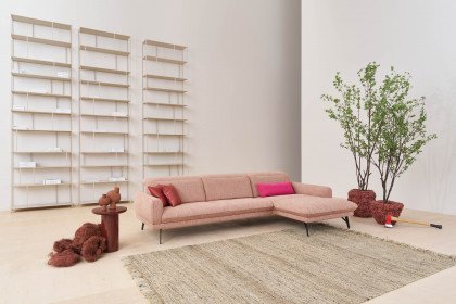 1560 von Himolla - Eckgarnitur rechts blush