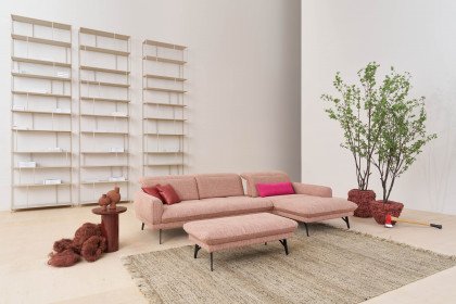 1560 von Himolla - Eckgarnitur rechts blush