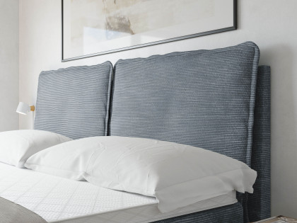 Systembett von Abrilux - Boxspring-Familienbett Relax blaugrau