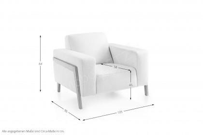 Starr von Exxpo - Einzelsessel beige