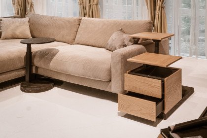 Variante 15 von Versa-living by Vierhaus - Couchtisch in Wildeiche mit zwei Tischplatten