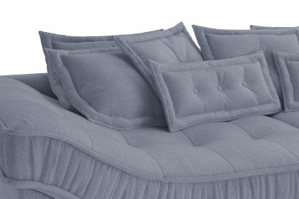 Diwan II von Nova Via - Ecksofa Ausführung rechts blue-grey
