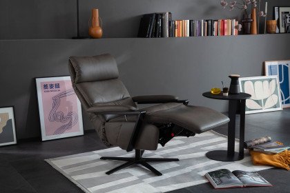 Impuls Lazyline von SCHÖNER WOHNEN - Drehsessel grey