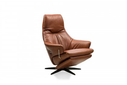 Dexter von Gealux - Relaxsessel orangebraun