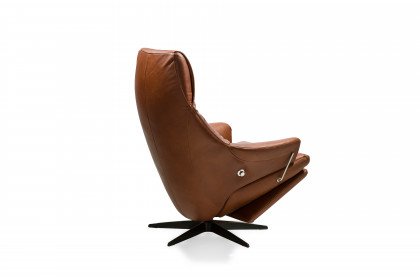 Dexter von Gealux - Relaxsessel orangebraun