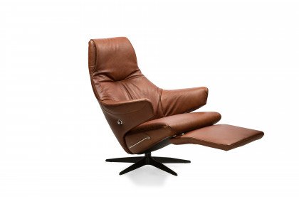 Dexter von Gealux - Relaxsessel orangebraun