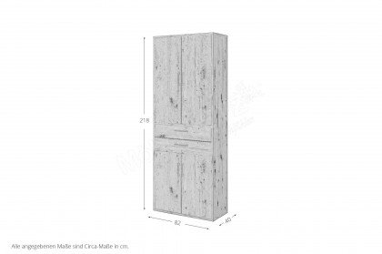 Big Profi Office von Mäusbacher - Aktenschrank mit 2 Schubkästen & 4 Türen