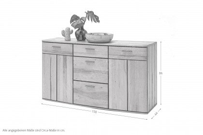 Vedura von MCA - Sideboard Kernbuche