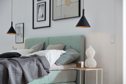 Elias-Dream von Musterring - Boxspringbett mint