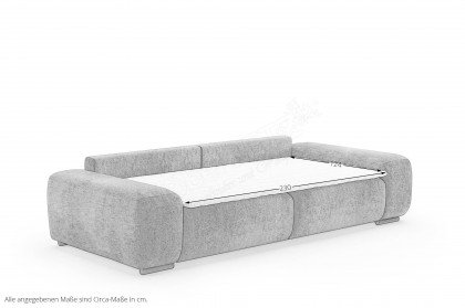 Glamour de Luxe II von Nova Via - Einzelsofa green