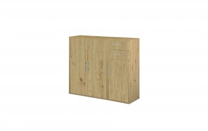 Big Profi Office von Mäusbacher - kleines Highboard in Asteiche Nacbildung