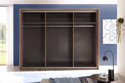 Bravo-sleeping von POL Power - Schwebetürenschrank Mauvella Oak - Spiegel