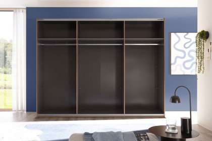 Bravo-sleeping von POL Power - Schwebetürenschrank Mauvella Oak - Spiegel