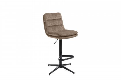 Cole von BODAHL MØBLER - Tresenhocker taupe/ schwarz