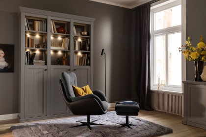 Kiko von SCHÖNER WOHNEN - Sessel graphite-schwarz