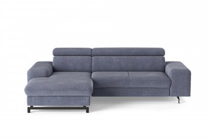 Emma-LE25 von COTTA - Couchgarnitur Variante links blue