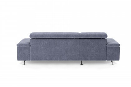 Emma-LE25 von COTTA - Couchgarnitur Variante links blue