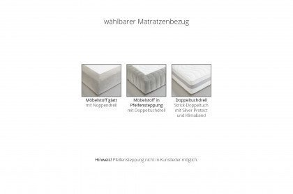 Felina BASIC von Musterring - Boxspringbett KT4 creme-beige