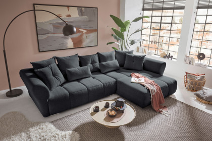 Merone von ED-Lifestyle - Eckgarnitur rechts anthrazit