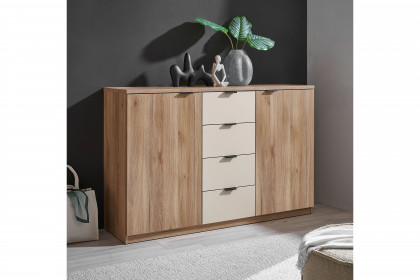 Danao von SchlafKONTOR - Kombikommode Mauvella Oak - kashmir