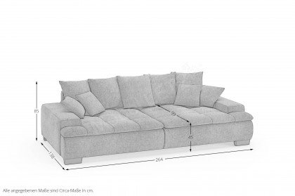 Haiti II von Nova Via - Einzelsofa graphite