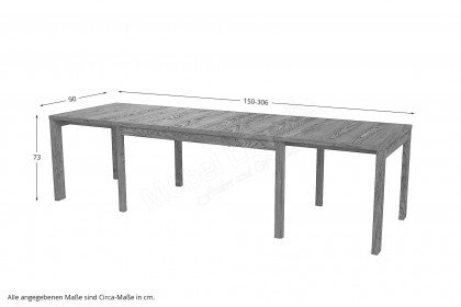 #23 Dining Table von Skovby - Esszimmertisch Eiche lackiert