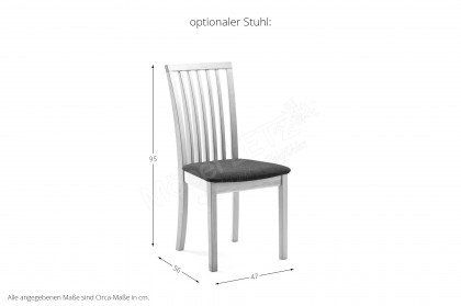 #23 Dining Table von Skovby - Esszimmertisch Eiche lackiert