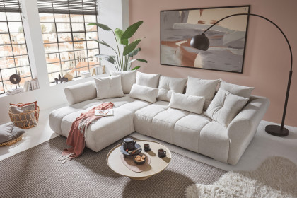 Merone von ED-Lifestyle - Eckcouch links cream