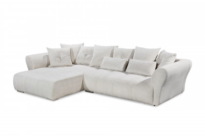 Merone von ED-Lifestyle - Eckcouch links cream