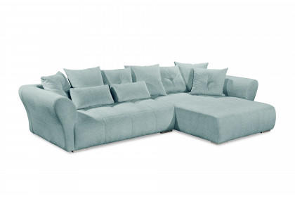Merone von ED-Lifestyle - Ecksofa rechts mint