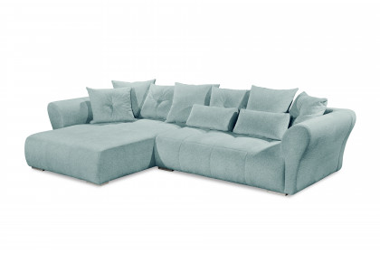 Merone von ED-Lifestyle - Ecksofa links mint
