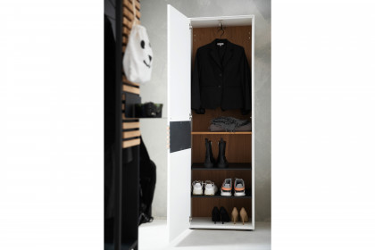 Yonna aus der SCHÖNER WOHNEN-Kollektion - Garderobe Kerneiche natur gebürstet/ Lack weiß