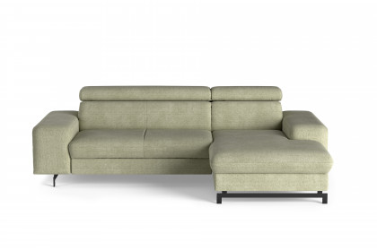 Emma-LE25 von COTTA - Couchgarnitur Variante rechts green